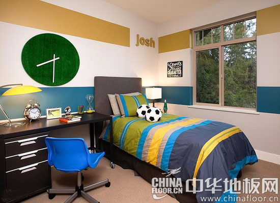 男孩房间装修效果图