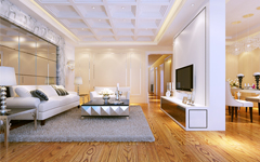 好运地板-美国红橡2902效果图