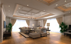 好运地板-欧式客厅--羽叶楸2802